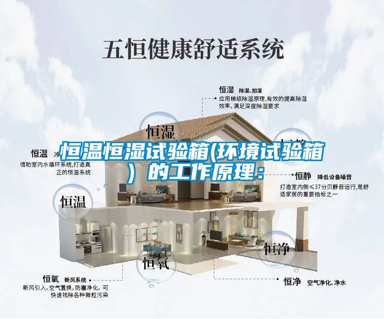 恒溫恒濕試驗箱(環境試驗箱）的工作原理：