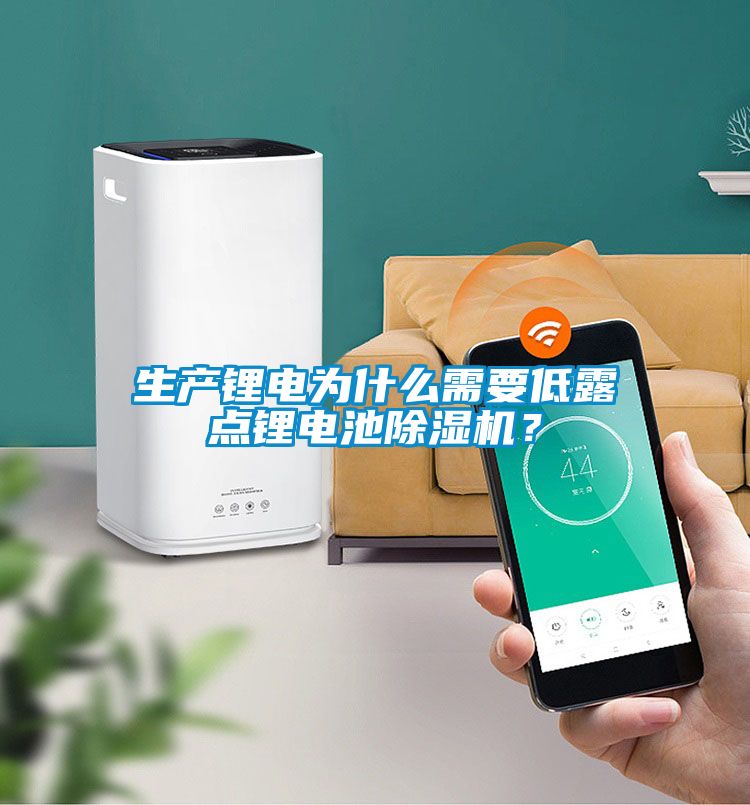 生產鋰電為什么需要低露點鋰電池除濕機？