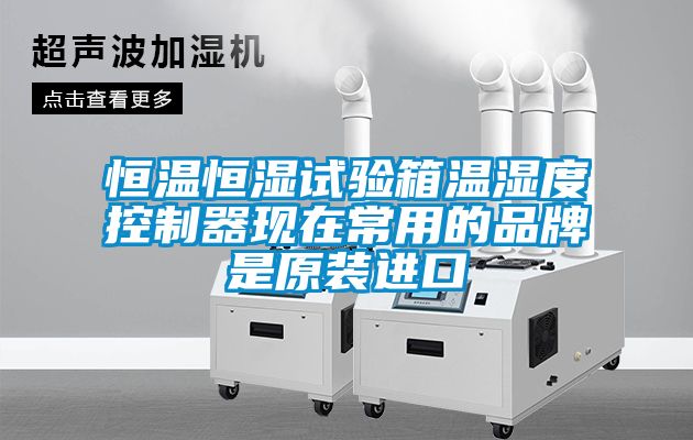 恒溫恒濕試驗箱溫濕度控制器現(xiàn)在常用的品牌是原裝進口