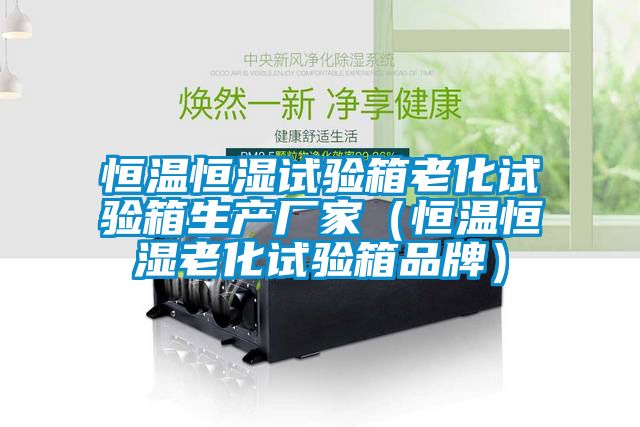 恒溫恒濕試驗箱老化試驗箱生產廠家（恒溫恒濕老化試驗箱品牌）
