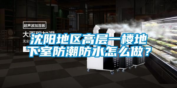 沈陽地區高層一樓地下室防潮防水怎么做？