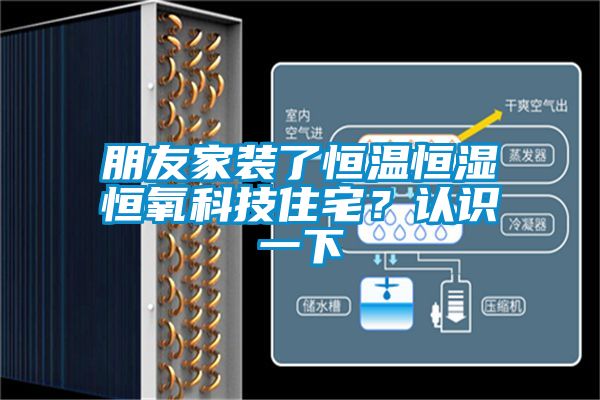 朋友家裝了恒溫恒濕恒氧科技住宅？認識一下