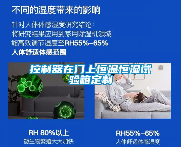 控制器在門上恒溫恒濕試驗箱定制
