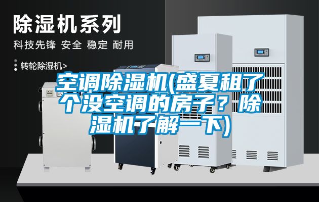 空調除濕機(盛夏租了個沒空調的房子？除濕機了解一下)