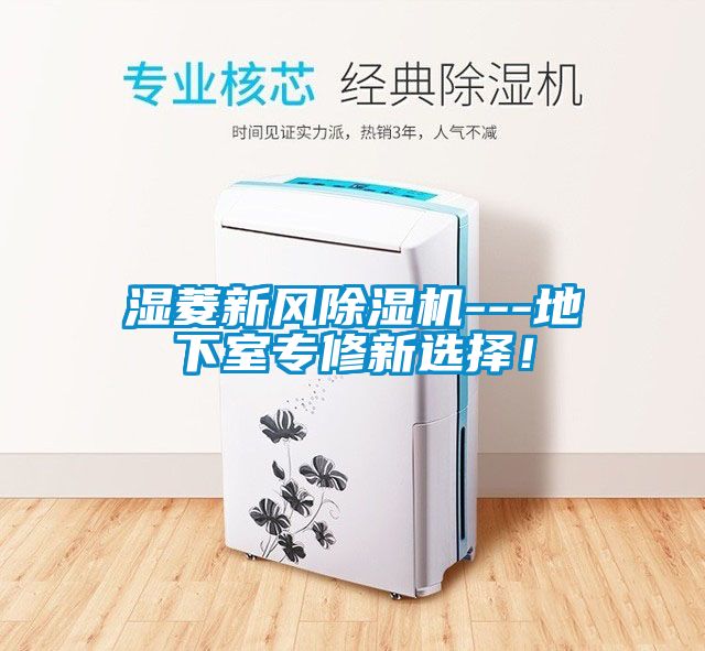 濕菱新風除濕機---地下室專修新選擇！