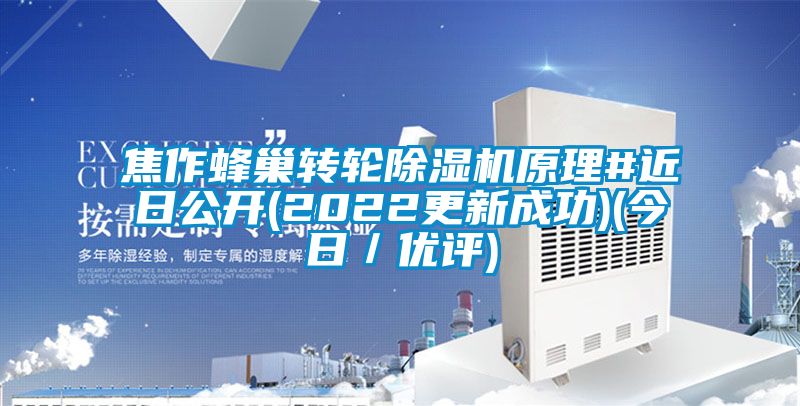 焦作蜂巢轉輪除濕機原理#近日公開(2022更新成功)(今日／優評)