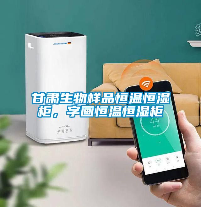 甘肅生物樣品恒溫恒濕柜，字畫恒溫恒濕柜