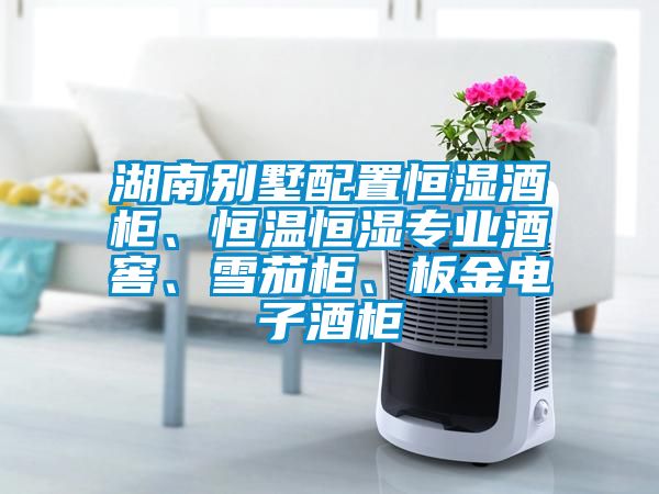 湖南別墅配置恒濕酒柜、恒溫恒濕專業酒窖、雪茄柜、板金電子酒柜