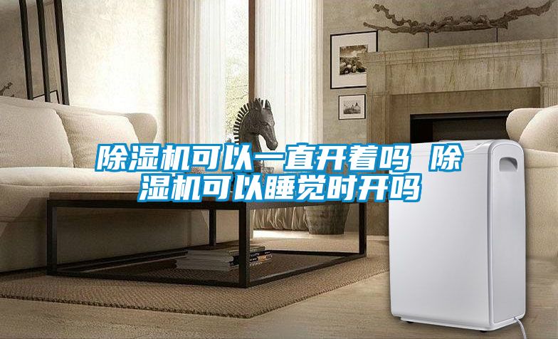 除濕機可以一直開著嗎 除濕機可以睡覺時開嗎