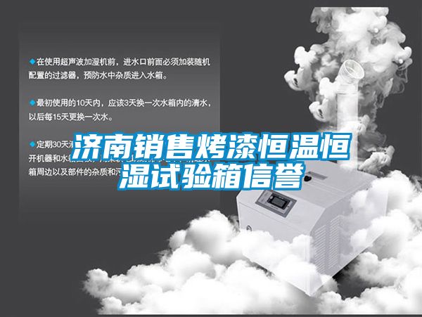 濟(jì)南銷售烤漆恒溫恒濕試驗(yàn)箱信譽(yù)