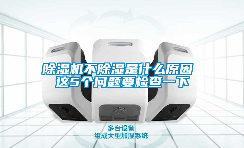 除濕機不除濕是什么原因 這5個問題要檢查一下