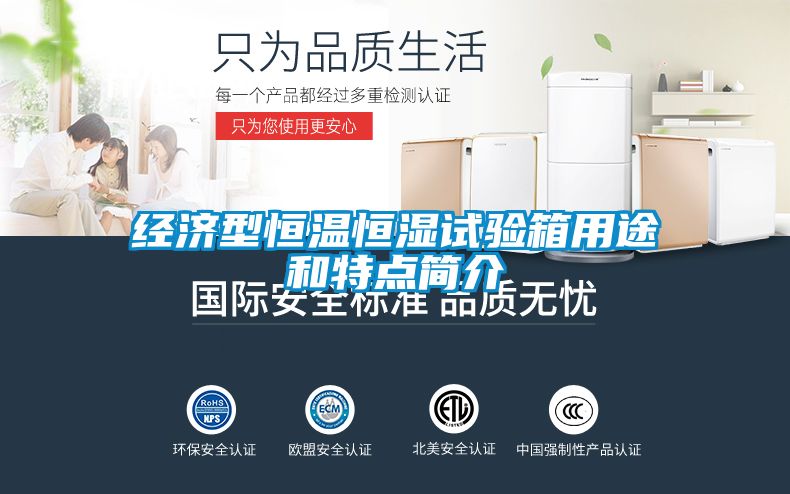 經濟型恒溫恒濕試驗箱用途和特點簡介