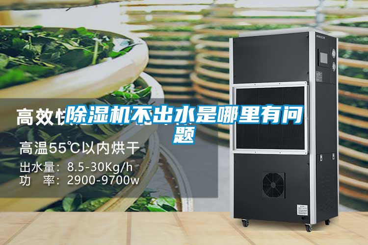 除濕機(jī)不出水是哪里有問題