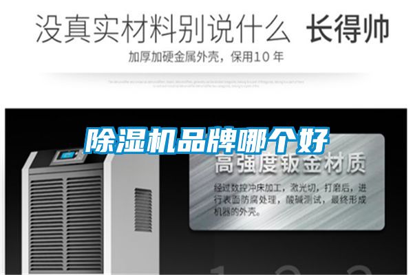 除濕機品牌哪個好