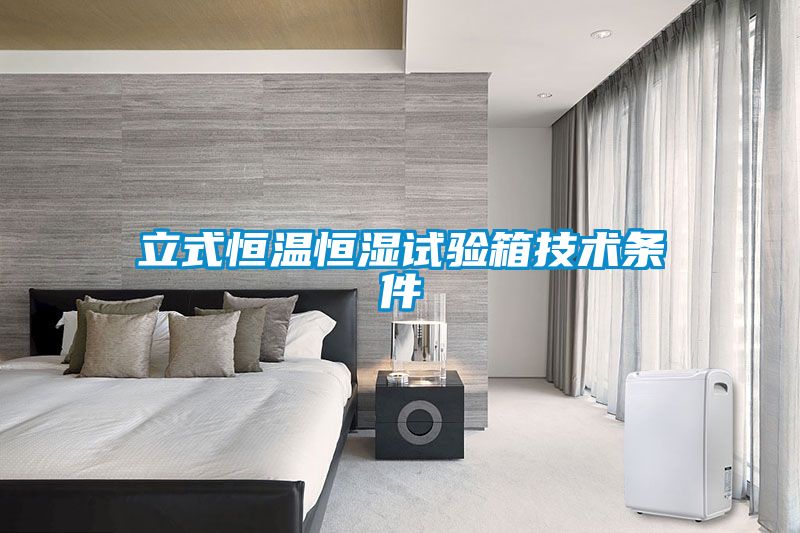 立式恒溫恒濕試驗箱技術條件
