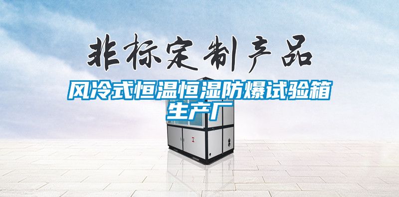 風冷式恒溫恒濕防爆試驗箱生產廠