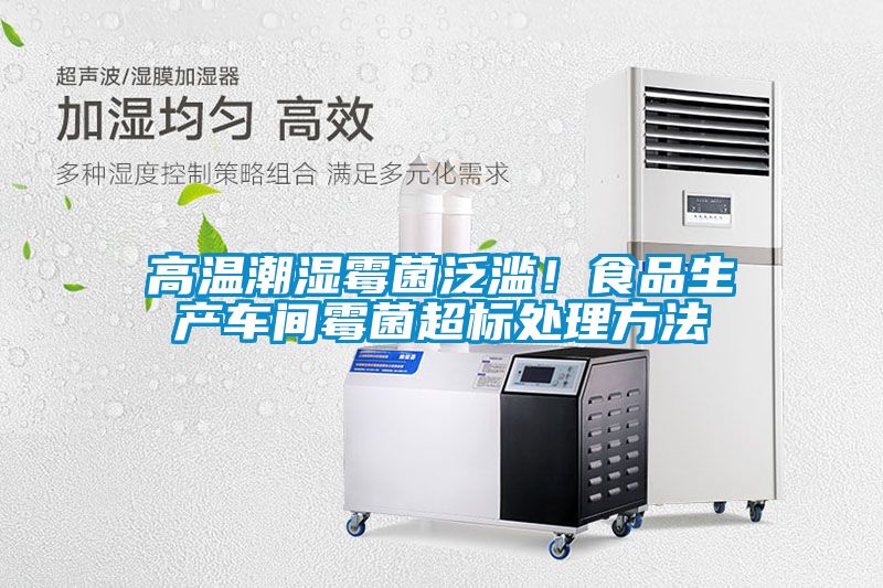 高溫潮濕霉菌泛濫！食品生產(chǎn)車間霉菌超標(biāo)處理方法
