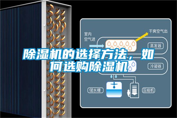 除濕機的選擇方法，如何選購除濕機