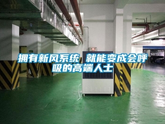 知識百科擁有新風(fēng)系統(tǒng) 就能變成會呼吸的高端人士
