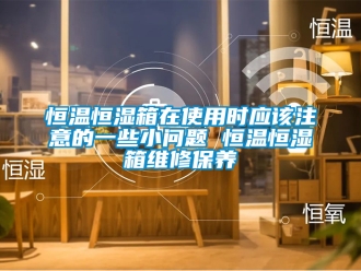 知識(shí)百科恒溫恒濕箱在使用時(shí)應(yīng)該注意的一些小問(wèn)題 恒溫恒濕箱維修保養(yǎng)