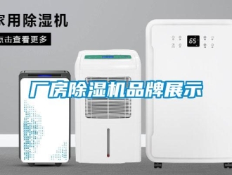 企業新聞廠房除濕機品牌展示