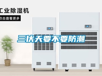 行業(yè)新聞三伏天要不要防潮