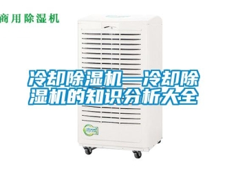 行業新聞冷卻除濕機—冷卻除濕機的知識分析大全