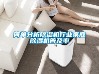 行業(yè)新聞簡(jiǎn)單分析除濕機(jī)行業(yè)家庭除濕機(jī)普及率