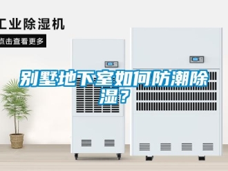 企業新聞別墅地下室如何防潮除濕？