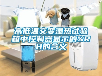 常見問題高低溫交變濕熱試驗箱中控制器顯示的%RH的含義