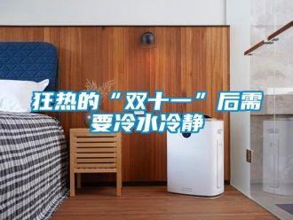 行業(yè)新聞狂熱的“雙十一”后需要冷水冷靜