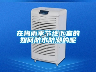 企業(yè)新聞在梅雨季節(jié)地下室的如何防水防潮的呢