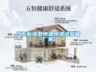 知識百科廣東標準型恒溫恒濕試驗箱廠家