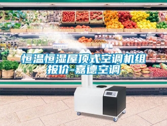 知識(shí)百科恒溫恒濕屋頂式空調(diào)機(jī)組報(bào)價(jià)-嘉德空調(diào)