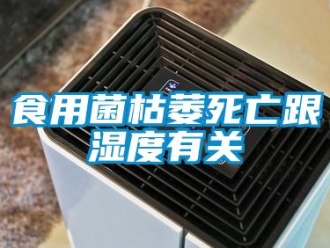 知識百科食用菌枯萎死亡跟濕度有關