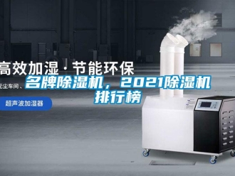 行業(yè)新聞名牌除濕機，2021除濕機排行榜