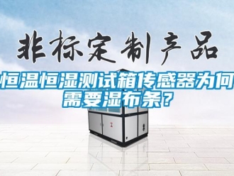 知識百科恒溫恒濕測試箱傳感器為何需要濕布條？