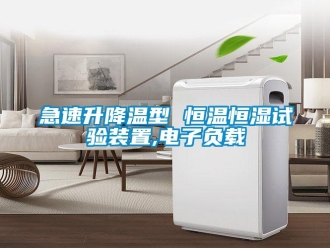 知識百科急速升降溫型 恒溫恒濕試驗裝置,電子負載