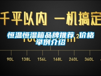 知識(shí)百科恒溫恒濕箱品牌推薦 價(jià)格舉例介紹