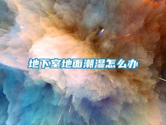 企業(yè)新聞地下室地面潮濕怎么辦