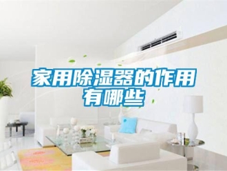 行業新聞家用除濕器的作用有哪些