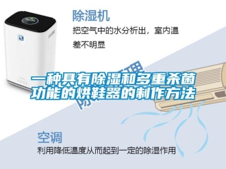 行業(yè)新聞一種具有除濕和多重殺菌功能的烘鞋器的制作方法