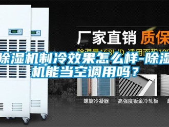 行業新聞除濕機制冷效果怎么樣-除濕機能當空調用嗎？