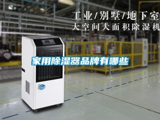 行業新聞家用除濕器品牌有哪些