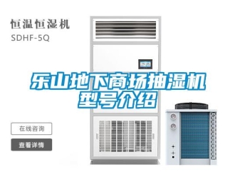 企業(yè)新聞樂山地下商場抽濕機(jī)型號介紹