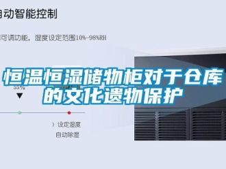 知識(shí)百科恒溫恒濕儲(chǔ)物柜對(duì)于倉(cāng)庫(kù)的文化遺物保護(hù)