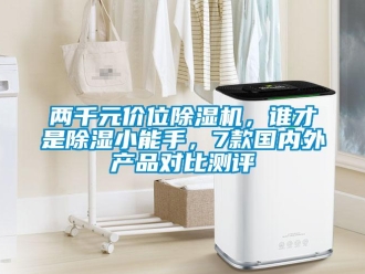 行業新聞兩千元價位除濕機，誰才是除濕小能手，7款國內外產品對比測評