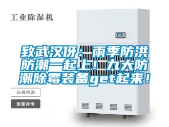 常見問題致武漢伢：雨季防洪防潮一起上！九大防潮除霉裝備get起來！