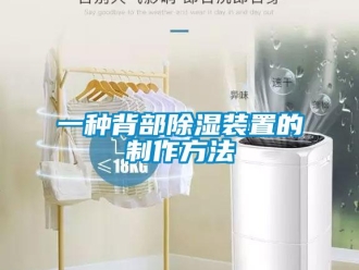 行業(yè)新聞一種背部除濕裝置的制作方法