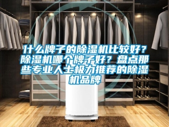 企業新聞什么牌子的除濕機比較好？除濕機哪個牌子好？盤點那些專業人士極力推薦的除濕機品牌